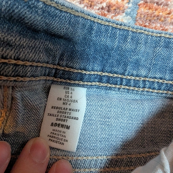 Denim Blue Women's Shorts - Picture 3 of 3